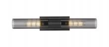 Innovations Lighting 429-2WL-BK-G429-11SM - Empire - 2 Light - 5 inch - Matte Black - Bath Vanity Light