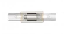 Innovations Lighting 429-2WL-SN-G429-8CL - Empire - 2 Light - 5 inch - Satin Nickel - Bath Vanity Light