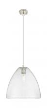Innovations Lighting 434-1P-PN-GBD-124 - Crown Point - 1 Light - 12 inch - Polished Nickel - Pendant