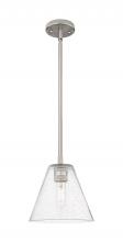 Innovations Lighting 434-1S-SN-GBC-84 - Crown Point - 1 Light - 8 inch - Satin Nickel - Pendant