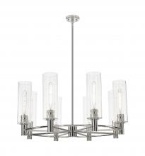 Innovations Lighting 434-8CR-PN-G434-12SDY - Crown Point - 8 Light - 32 inch - Polished Nickel - Chandelier