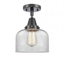 Innovations Lighting 447-1C-BK-G72 - Bell - 1 Light - 8 inch - Matte Black - Semi-Flush Mount