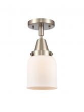 Innovations Lighting 447-1C-SN-G51 - Bell - 1 Light - 5 inch - Brushed Satin Nickel - Semi-Flush Mount
