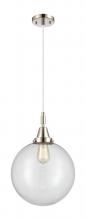 Innovations Lighting 447-1P-PN-G202-12 - Beacon - 1 Light - 12 inch - Polished Nickel - Mini Pendant