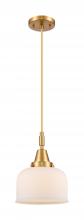 Innovations Lighting 447-1P-SG-G71 - Bell - 1 Light - 8 inch - Satin Gold - Mini Pendant
