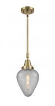 Innovations Lighting 447-1S-AB-G165 - Geneseo - 1 Light - 7 inch - Antique Brass - Mini Pendant