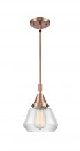 Innovations Lighting 447-1S-AC-G172 - Fulton - 1 Light - 7 inch - Antique Copper - Mini Pendant