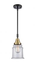 Innovations Lighting 447-1S-BAB-G182 - Canton - 1 Light - 7 inch - Black Antique Brass - Mini Pendant