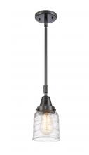 Innovations Lighting 447-1S-BK-G513 - Bell - 1 Light - 5 inch - Matte Black - Mini Pendant