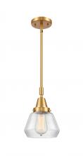 Innovations Lighting 447-1S-SG-G172 - Fulton - 1 Light - 7 inch - Satin Gold - Mini Pendant