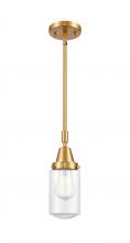Innovations Lighting 447-1S-SG-G312 - Dover - 1 Light - 5 inch - Satin Gold - Mini Pendant
