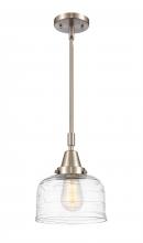 Innovations Lighting 447-1S-SN-G713 - Bell - 1 Light - 8 inch - Brushed Satin Nickel - Mini Pendant