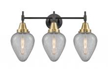 Innovations Lighting 447-3W-BAB-G165 - Geneseo - 3 Light - 25 inch - Black Antique Brass - Bath Vanity Light
