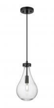 Innovations Lighting 451-1P-BK-G451-7CL - Owego - 1 Light - 5 inch - Matte Black - Pendant