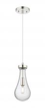 Innovations Lighting 451-1P-PN-G451-5SDY - Owego - 1 Light - 5 inch - Polished Nickel - Pendant