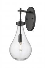 Innovations Lighting 451-1W-BK-G451-7CL - Owego - 1 Light - 5 inch - Matte Black - Sconce