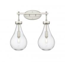 Innovations Lighting 451-2W-SN-G451-7SDY - Owego - 2 Light - 17 inch - Satin Nickel - Bath Vanity Light