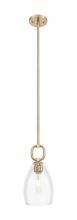 Innovations Lighting 485-1S-CB-G485-6CL - Hudson - 1 Light - 6 inch - Champagne Bronze - Mini Pendant