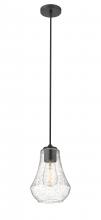 Innovations Lighting 490-1P-BK-G574-7 - Fairfield - 1 Light - 7 inch - Matte Black - Cord hung - Mini Pendant