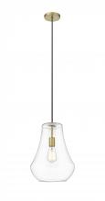Innovations Lighting 491-1P-BB-G572-12 - Fairfield - 1 Light - 12 inch - Brushed Brass - Cord hung - Mini Pendant