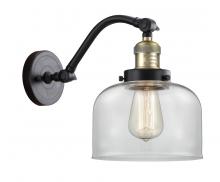 Innovations Lighting 515-1W-BAB-G72 - Bell - 1 Light - 8 inch - Black Antique Brass - Adjustable Sconce
