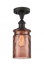 Innovations Lighting 516-1C-OB-G352-TOF - Candor 1 Light Semi-Flush Mount