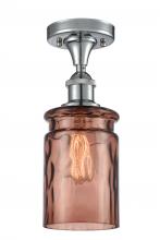 Innovations Lighting 516-1C-PC-G352-TOF - Candor 1 Light Semi-Flush Mount