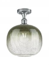 Innovations Lighting 516-1C-PC-G481-10SL - Brookhaven Sphere - 1 Light - 11 inch - Polished Chrome - Semi-Flush Mount