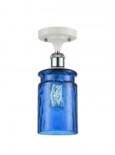 Innovations Lighting 516-1C-WPC-G352-BL - Candor 1 Light Semi-Flush Mount