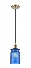 Innovations Lighting 516-1P-AB-G352-BL - Candor 1 Light Mini Pendant