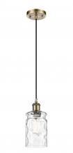 Innovations Lighting 516-1P-AB-G352 - Candor - 1 Light - 5 inch - Antique Brass - Cord hung - Mini Pendant