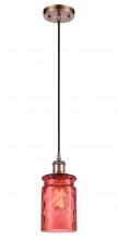 Innovations Lighting 516-1P-AC-G352-RD - Candor 1 Light Mini Pendant