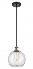 Innovations Lighting 516-1P-BAB-G122-8CSN - Farmhouse Chicken Wire 1 Light Mini Pendant