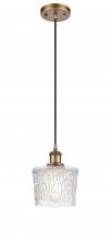 Innovations Lighting 516-1P-BB-G402 - Niagara - 1 Light - 7 inch - Brushed Brass - Cord hung - Mini Pendant