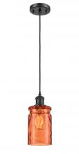 Innovations Lighting 516-1P-BK-G352-TUR - Candor 1 Light Mini Pendant