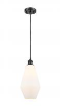 Innovations Lighting 516-1P-BK-G651-7 - Cindyrella - 1 Light - 7 inch - Matte Black - Cord hung - Mini Pendant