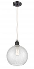 Innovations Lighting 516-1P-OB-G125-10 - Athens - 1 Light - 10 inch - Oil Rubbed Bronze - Cord hung - Mini Pendant
