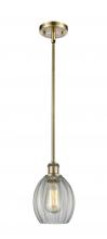 Innovations Lighting 516-1S-AB-G82 - Eaton - 1 Light - 6 inch - Antique Brass - Mini Pendant