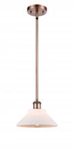 Innovations Lighting 516-1S-AC-G131 - Orwell - 1 Light - 8 inch - Antique Copper - Mini Pendant