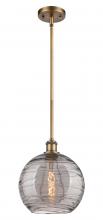 Innovations Lighting 516-1S-BB-G1213-10SM - Athens Deco Swirl - 1 Light - 10 inch - Brushed Brass - Mini Pendant