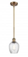 Innovations Lighting 516-1S-BB-G292 - Salina - 1 Light - 6 inch - Brushed Brass - Mini Pendant