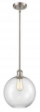 Innovations Lighting 516-1S-SN-G122-10-LED - Athens - 1 Light - 10 inch - Brushed Satin Nickel - Mini Pendant