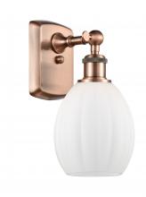 Innovations Lighting 516-1W-AC-G81 - Eaton - 1 Light - 6 inch - Antique Copper - Sconce