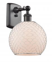 Innovations Lighting 516-1W-OB-G121-8CSN - Farmhouse Chicken Wire - 1 Light - 8 inch - Oil Rubbed Bronze - Sconce