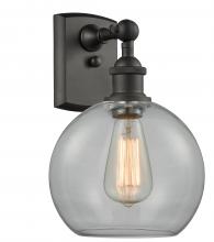 Innovations Lighting 516-1W-OB-G122C-8CL - Athens - 1 Light - 8 inch - Oil Rubbed Bronze - Sconce