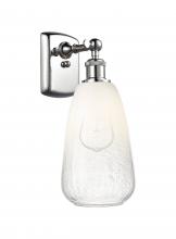 Innovations Lighting 516-1W-PC-G480-6OP - Brookhaven Almond - 1 Light - 6 inch - Polished Chrome - Sconce