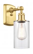 Innovations Lighting 516-1W-SG-G802 - Clymer - 1 Light - 4 inch - Satin Gold - Sconce