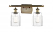 Innovations Lighting 516-2W-AB-G342 - Hadley - 2 Light - 15 inch - Antique Brass - Bath Vanity Light