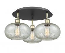 Innovations Lighting 516-3C-BAB-G249 - Gorham - 3 Light - 21 inch - Black Antique Brass - Semi-Flush Mount