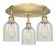 Innovations Lighting 516-3C-BB-G2511 - Caledonia - 3 Light - 17 inch - Brushed Brass - Flush Mount